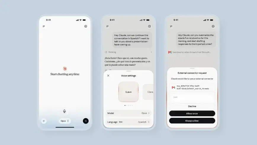 Claude's Voice Mode Upgrade Targets Productivity