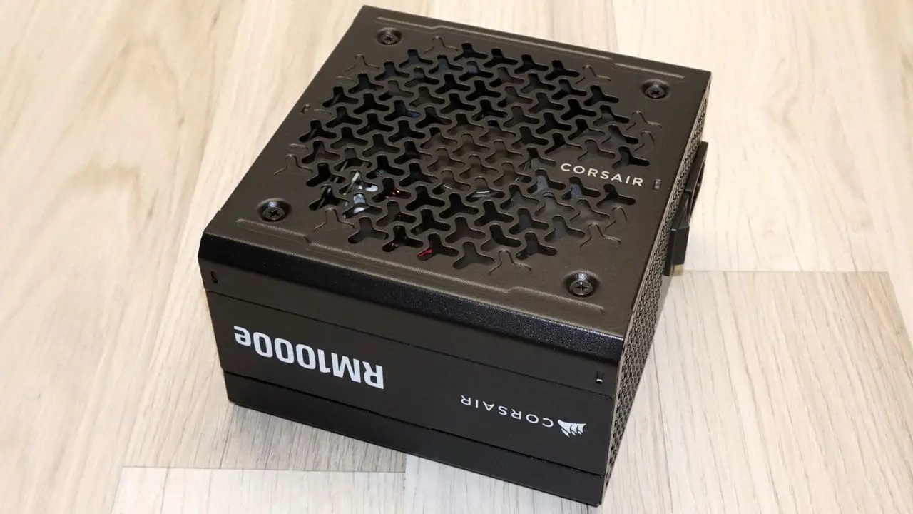 Corsair RM1000e (2026) Power Supply Features Temperature-Sensing Cable for GPU Protection
