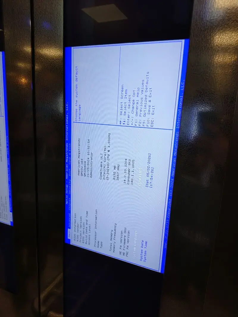 Elevator Upgrade: 8GB Core i5 Processor Installed