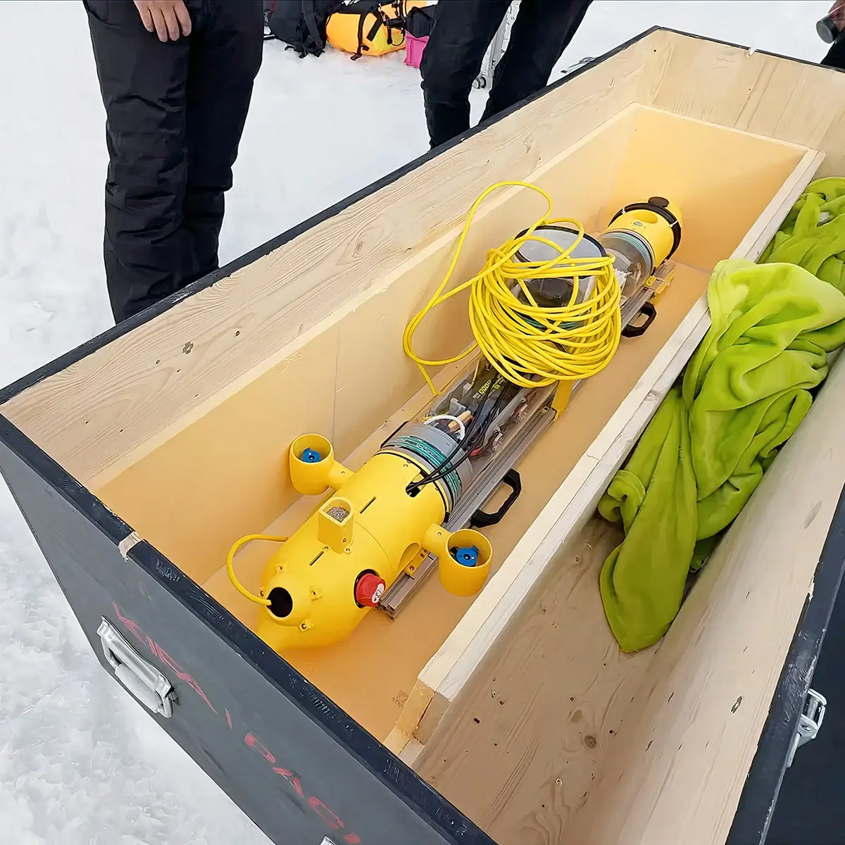ETH Zurich Students Deploy Alpine Submarine to Probe Frozen Alpine Lakes
