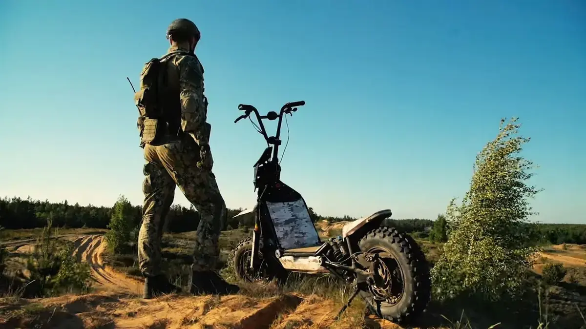 Military Scooters See Combat Use