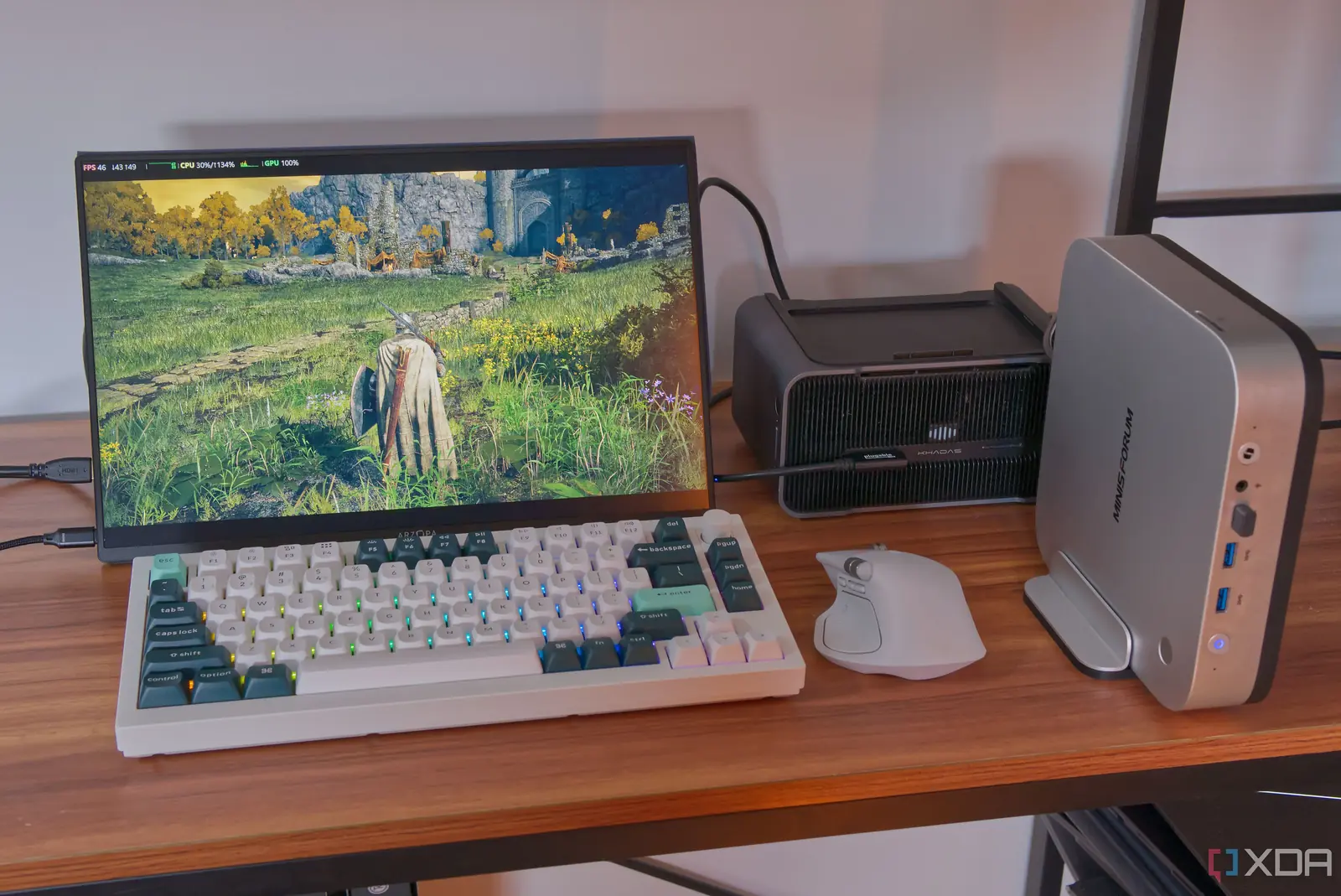 Desktop Graphics Card Fits Into Mini PC With Single Cable Connection