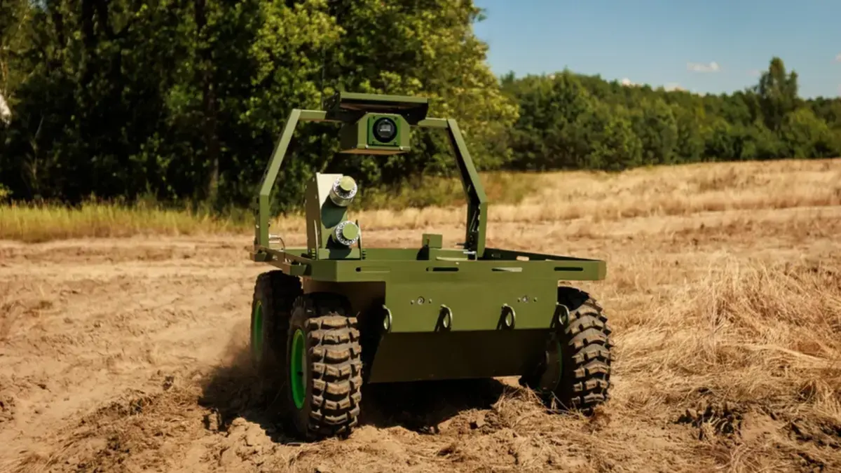Ukraine Deploys Innovative Robot to Combat Russian Drones
