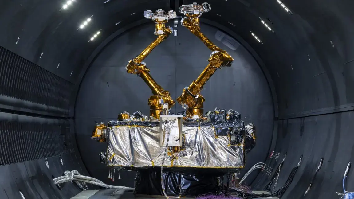 World's Most Advanced Robotic Servicing Satellite