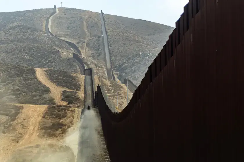 A woman died at the San Diego border while a camera watched