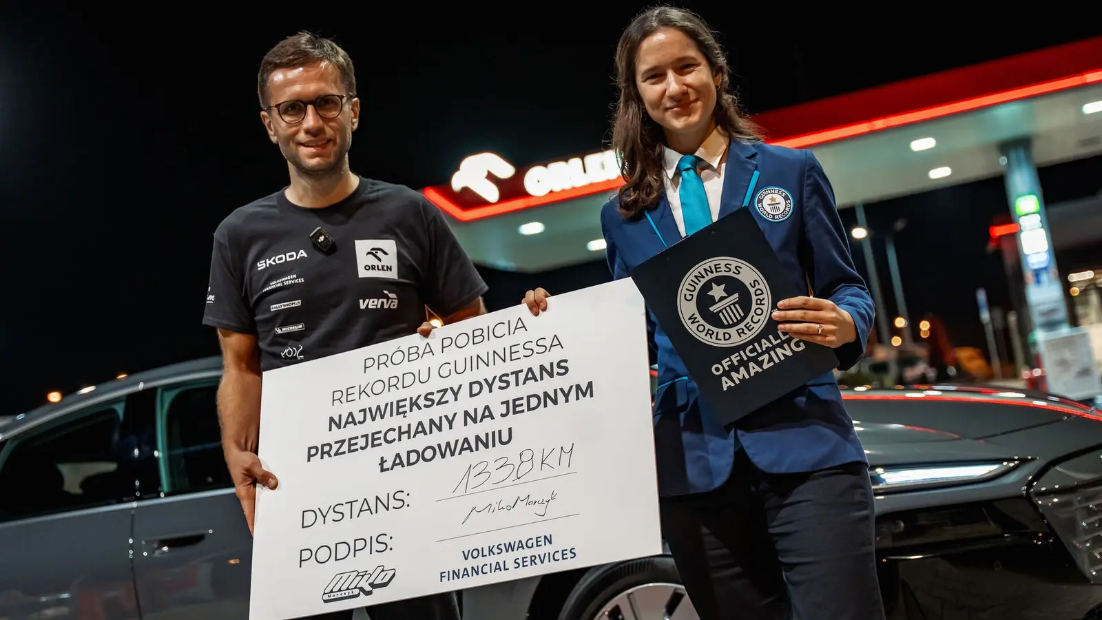 Audi establishes new electric vehicle range record
