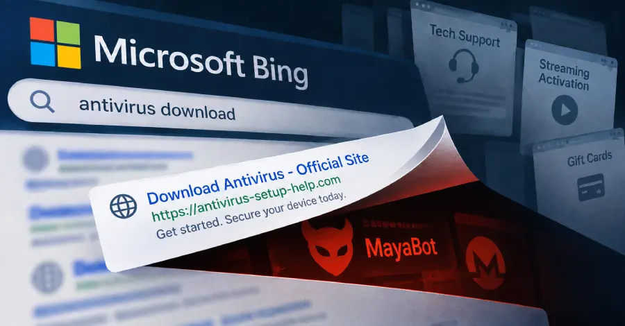 BengalSEO Campaign Hijacks Bing Search to Spread Malware and Scams