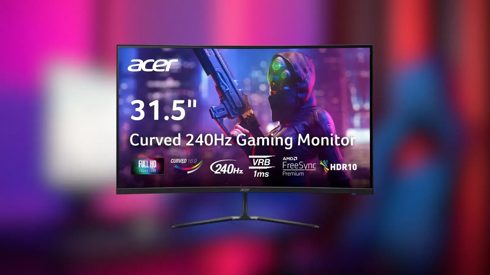 Budget gamers can grab a 31.5-inch 240Hz curved monitor for just $139