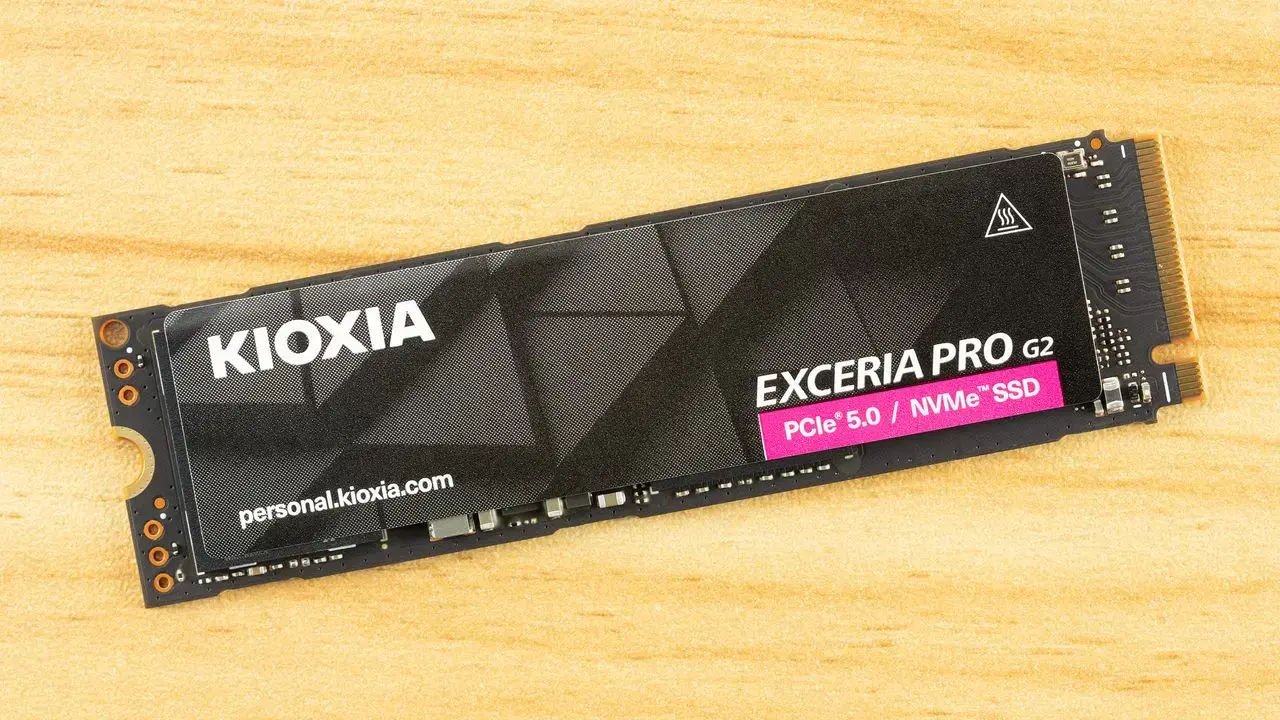 Kioxia Exceria Pro G2 Delivers High-Speed PCIe 5.0 Storage Performance