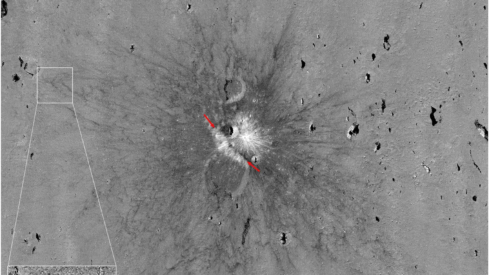 NASA scientist discovers massive lunar crater by accident