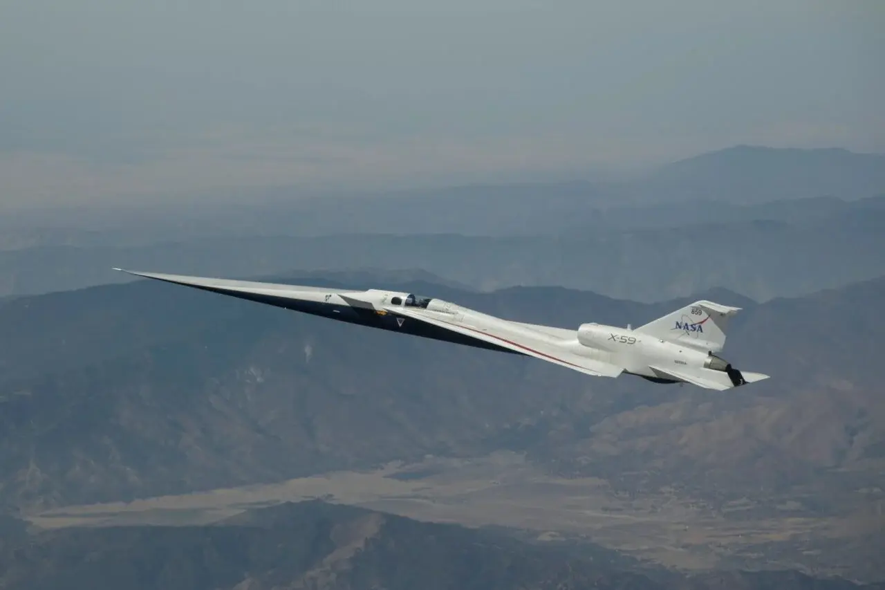NASA’s Quiet Supersonic Jet Completes 25th Flight Ahead of Noise Testing