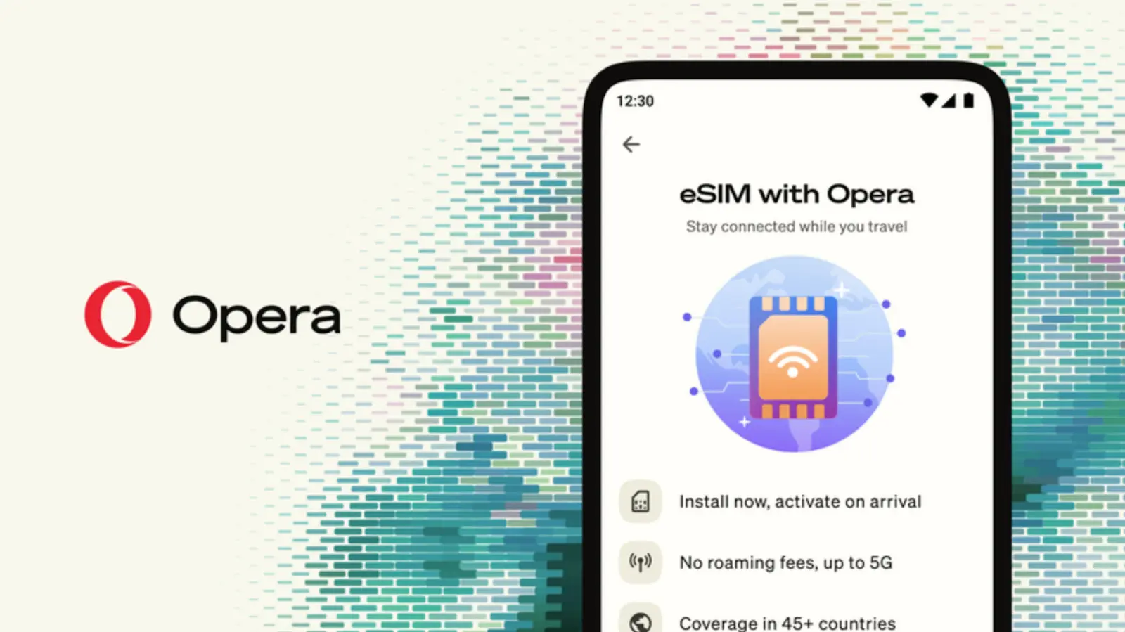 Opera Launches Free eSIM Service with Data for Android Users