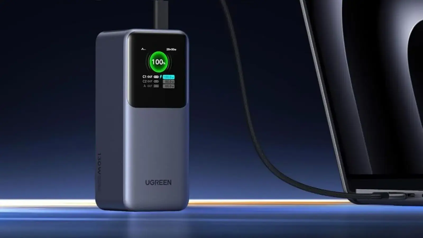 Ugreen 130W Power Bank Drops to $60, Laptop Charging Without Wall Outlet