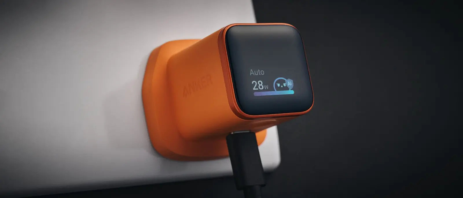 Anker Unveils Playful 45W Charger With Animated Face Display