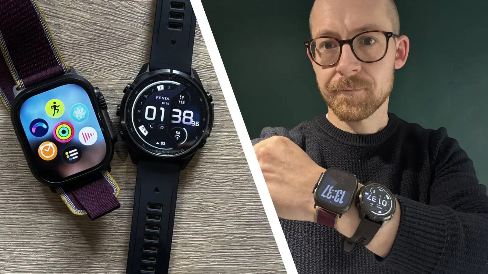Apple Watch Ultra 4 and Garmin Fenix 9 Pro Pass Accuracy Test
