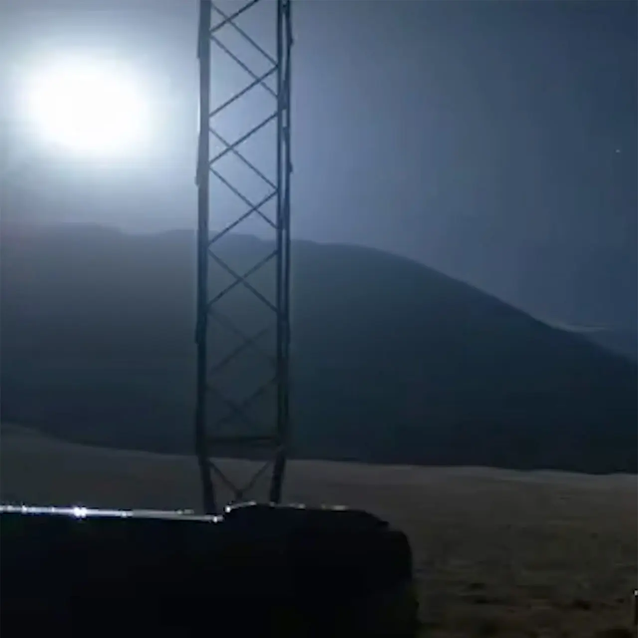 Mysterious Lights Over Lone Pine Linked to Orbital Mirror Test Near Mount Whitney