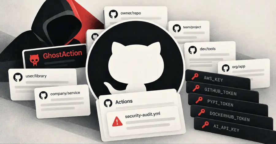 Massive GhostAction Campaign Hijacks Nearly 2,000 GitHub Accounts