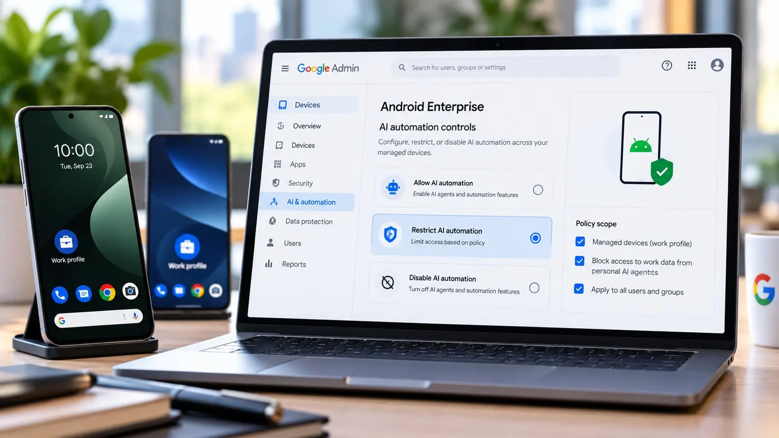 Google Launches AI Controls for Android Enterprise to Enhance IT Management